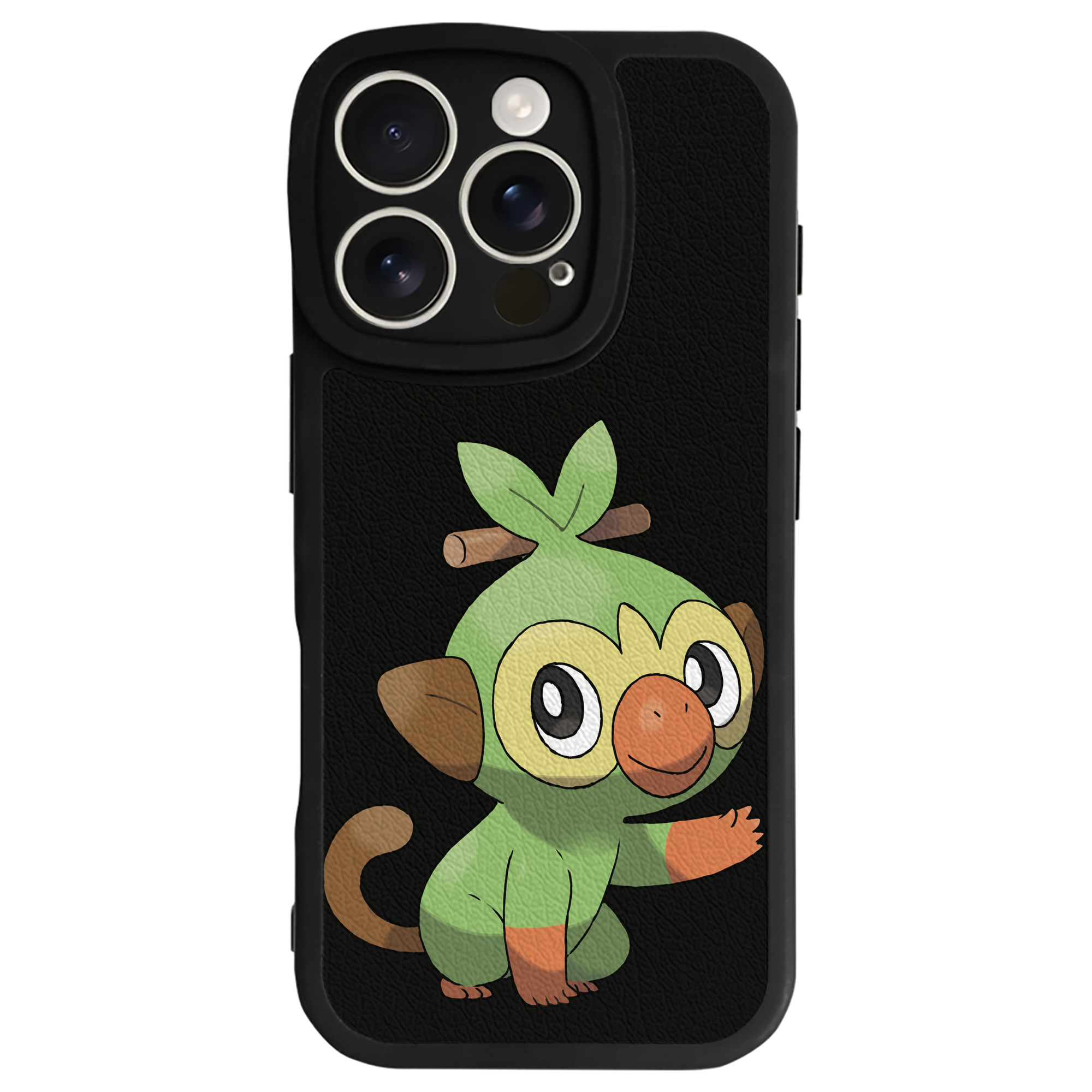 （画像用） ポケットモンスター Pokémon 【iPhone 16シリーズ対応】シリコンスマホケース（レザー調） 材質：シリコン